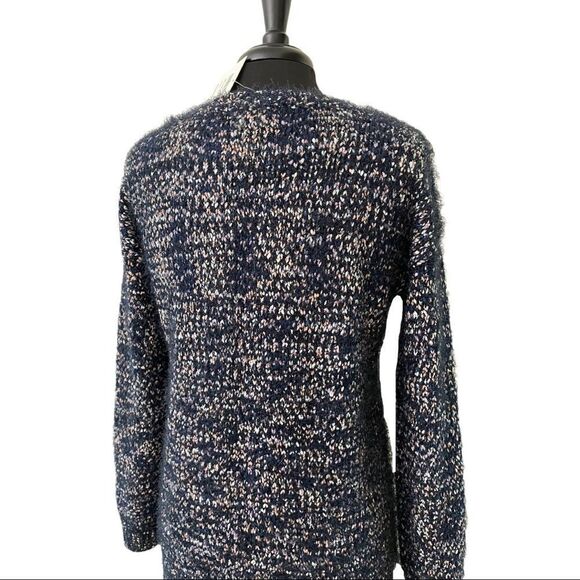 89th & Madison Eyelash Multicolor Sweater Sz M - Picture 7 of 12